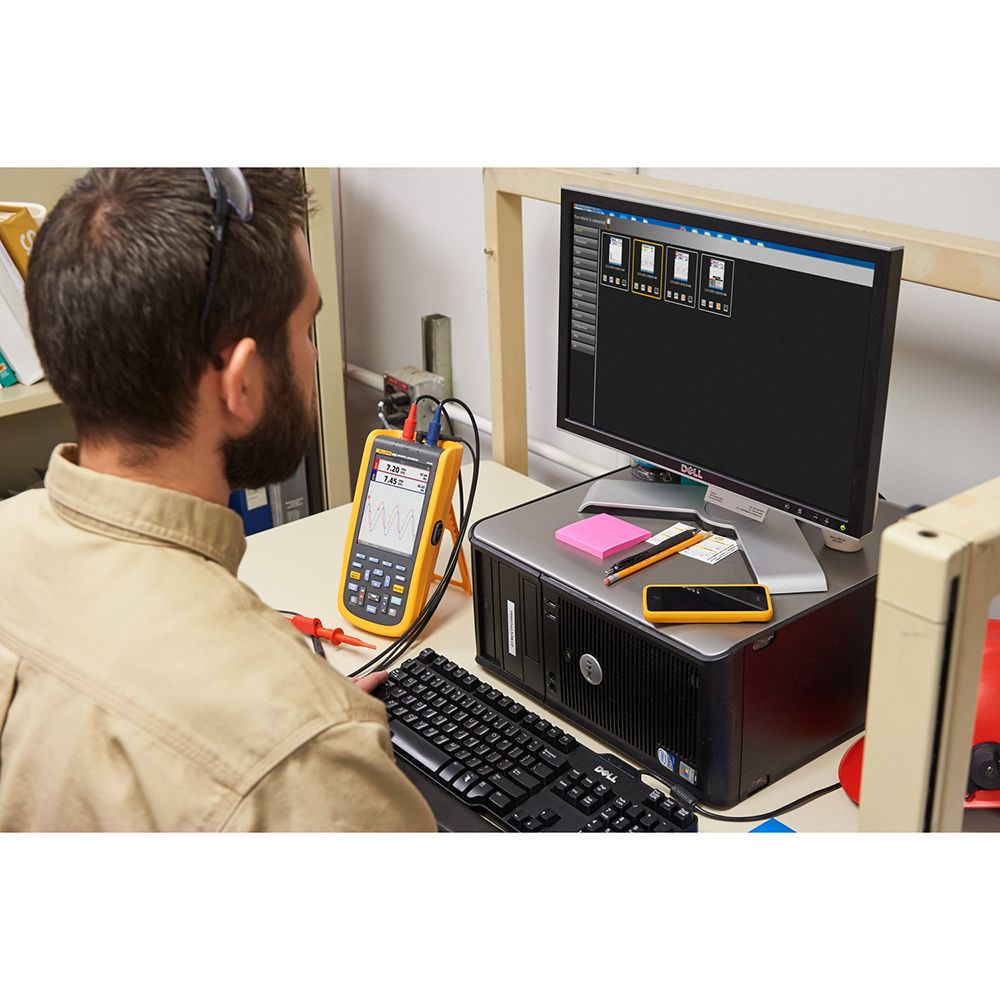 اسیلوسکوپ پرتابل Fluke 123B